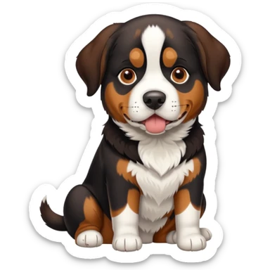  Short haired Swiss mountain dog sticker