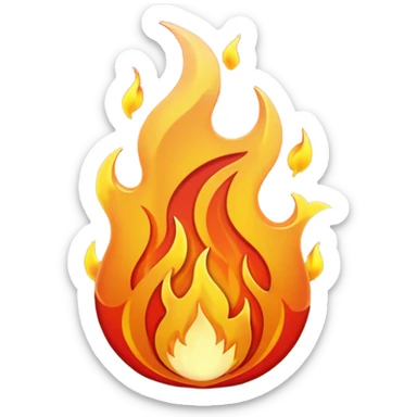 ❤️‍🔥🖤🔥 sticker