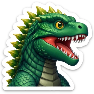 Godzilla  sticker