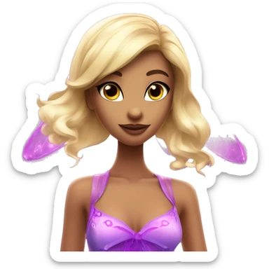 Winx musa enchantix fairy of music sticker