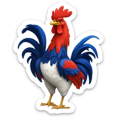 Gallo olimpico  sticker
