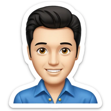 Elvis Presley sticker