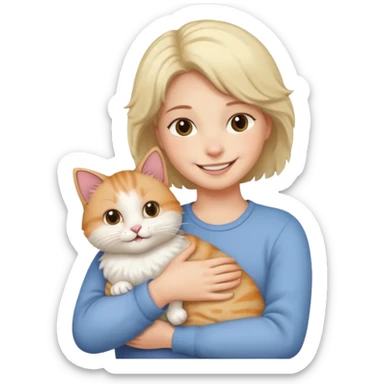 animal cat lover sticker