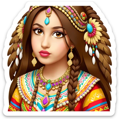 Vibrant Ceremonialist sticker