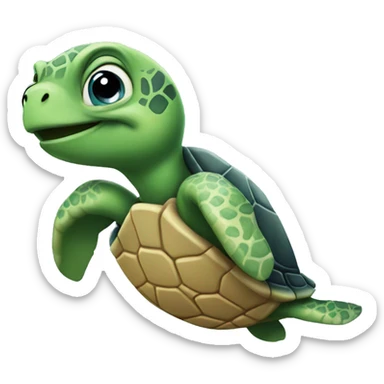 Sea turtle  sticker