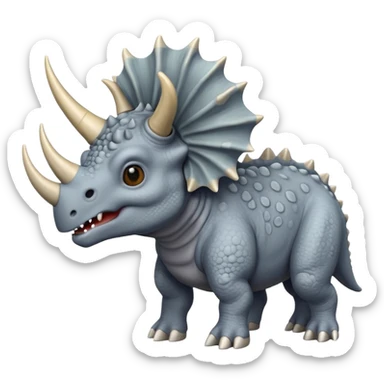 Triceratops sticker