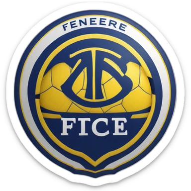 Fenerbahçe club logo sticker
