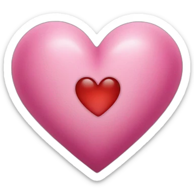 heart a l’envers sticker