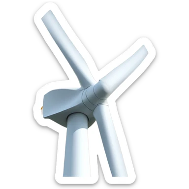 Wind turbine sticker