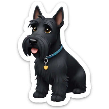 Scottish terrier sticker