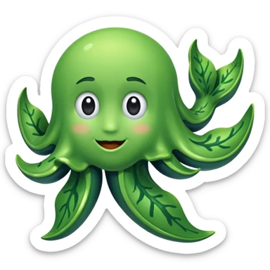 algue marine  sticker