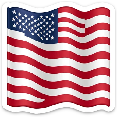 United States flag with a swastika symbol replacing the stars  sticker