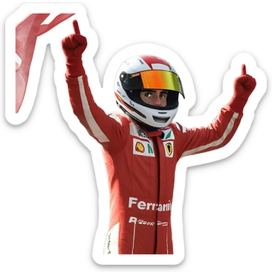 Charles Leclerc winning the f1 Monaco go sticker