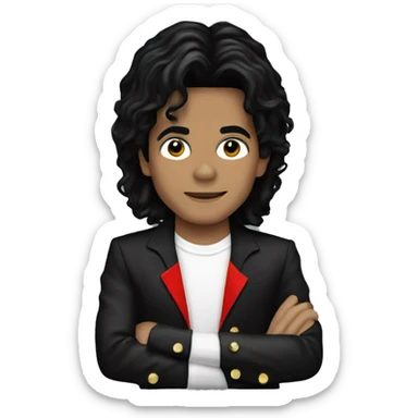michael jackson sticker