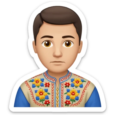 The Ukrainian man sticker