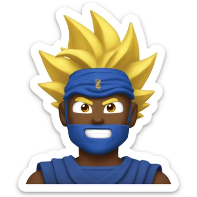 super saiyan  sticker