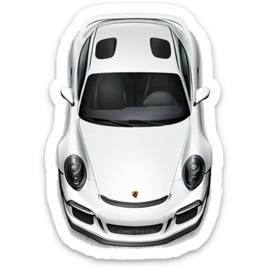 porsche 911 gt3 sticker