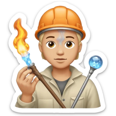 Glass Blower sticker