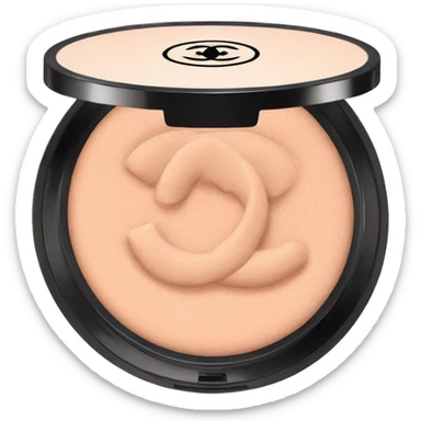 chanel powder sticker