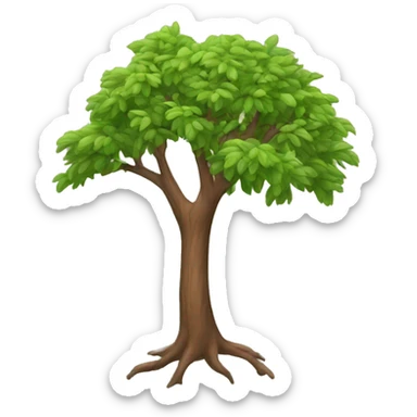 branches of a tree sticker