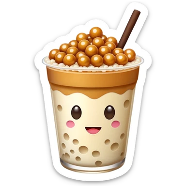 Boba sticker