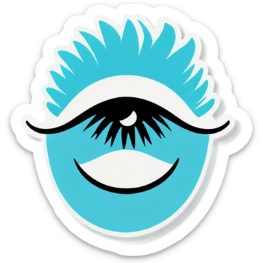 Lashes  sticker