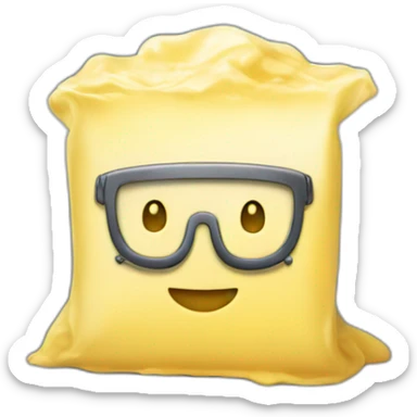 butter on airport runway sticker