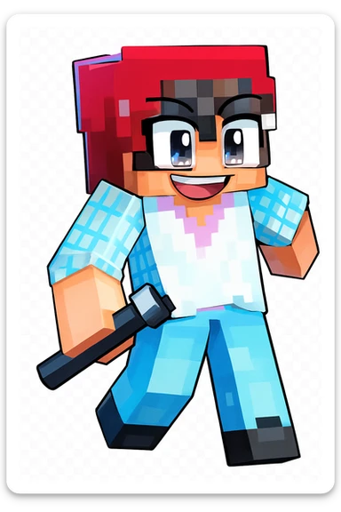 Extract every character from the picture. character including the clothes and accessories they are wearing, and place on a transparent background. Keep the original style and appearance exactly the same. and separately give me the each character picture. There is 3 character in this image. so you have to create 3 imaehgs

 sticker