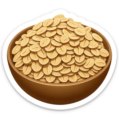 Fiocchi d’avena integrali sticker