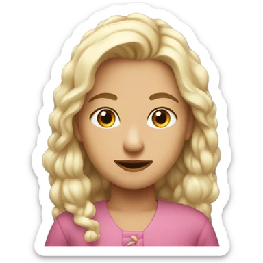 Девушка с машиной бмв sticker