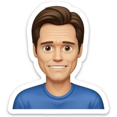 jim carrey sticker