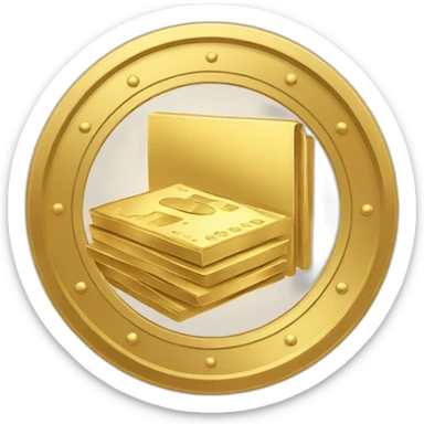 budget tracking logo gold color 💰 sticker