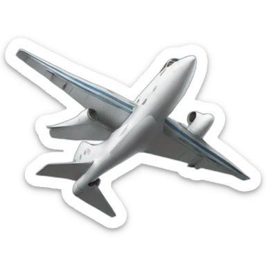 JET DESPEGANDO sticker