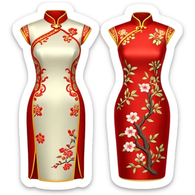Cheongsam sticker