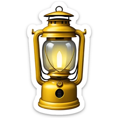 yellow lantern dc sticker