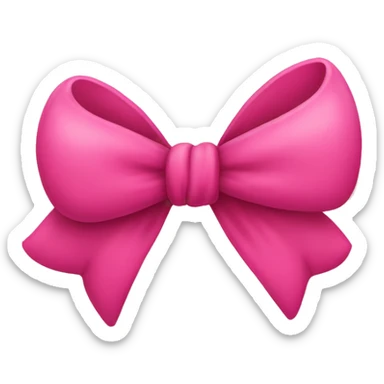 Heart with a bow sticker