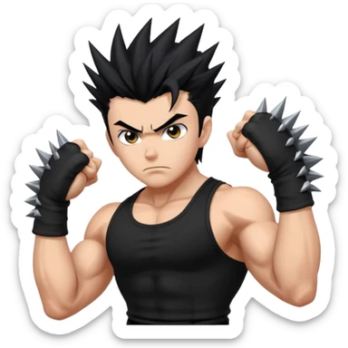 Asta black clover sticker