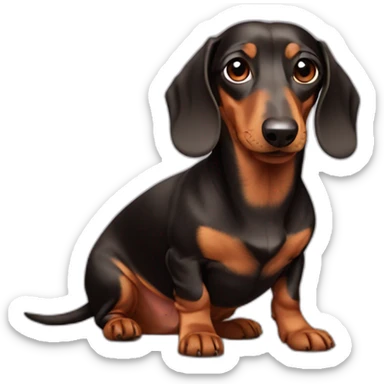 dachshund sticker