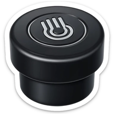 Power Button On sticker