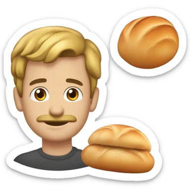 Pão francês  sticker
