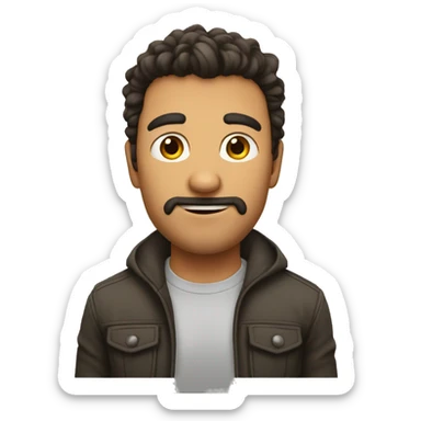 Hombre gordo sticker