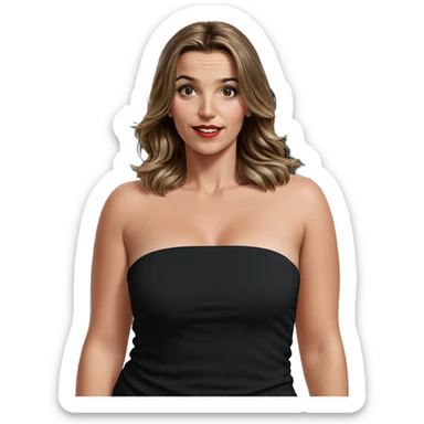 outdoor portrait of a girl sticker