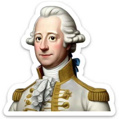 King George III sticker