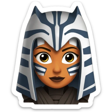 ahsoka vader sticker