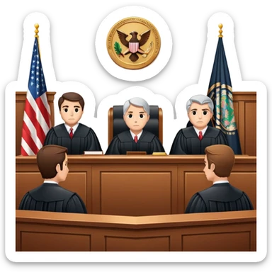 Court in session sticker