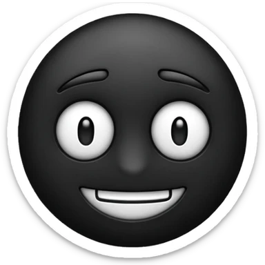 Emoji cœur gothique  sticker