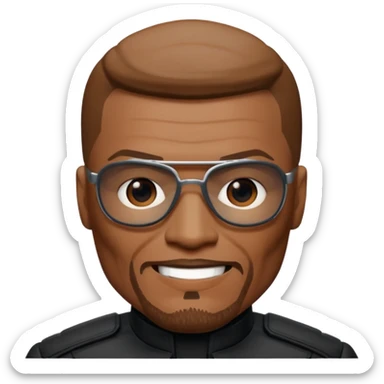 nick fury marvel movies character face only memoji sticker