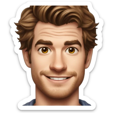 Andrew Garfield spiderman sticker