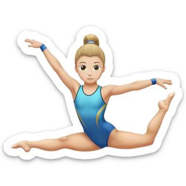 gymnast sticker