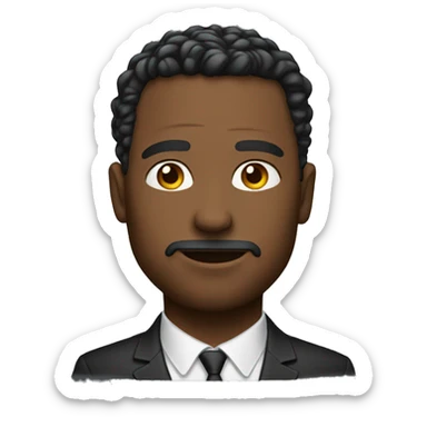 Strong independent man sticker